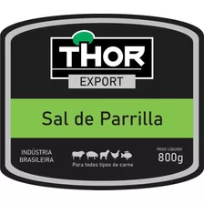 Sal De Parrilla Argentina Thor Churrasco 800g - Tradicional