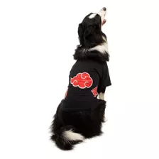 Camiseta Pet Naruto Akatsuki Piticas Tamanho M