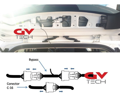 Cmara Reversa Tipo Oem Mazda Cx3 2015-2019 Plug\u0026play Visin 190 + Video Instalacin Foto 8