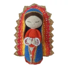 Nossa Senhora De Guadalupe Em Amigurumi - Crochê 