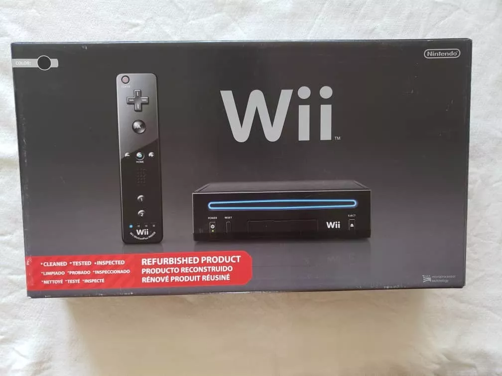 Nintendo Wii Edicion Negra, Nuevo A Estrenar
