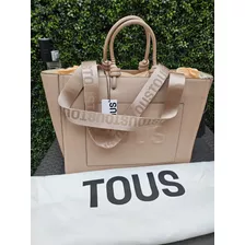 Bolso Tous Tote Grande Amaya Rosa Claro