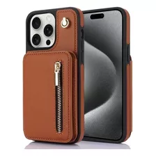 Funda For Teléfono Con Tarjetero Y Cordón For iPhone