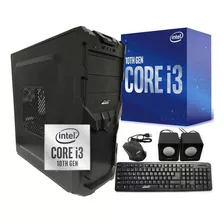 Pc Computadora Gamer Intel I3 10100 8gb Ssd 240gb Martinez