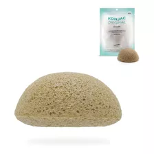 Konjac Esponja Facial Arcilla Verde Frances Piel Mixta