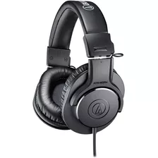 Auriculares Audio-technica Ath-m20x, Color Negro