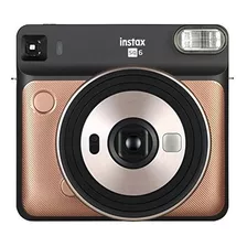 Instax 16581408 Sq6 Cámara Instantánea Cuadrada - Oro Rubor