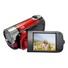 Videocámara Lcd Cámara De Vídeo 16x Con Batería Incorporada,