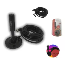 Kit Antena Tv Digital (interna/externa) Prova Agua E 5m Cabo