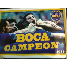Afiche Boca Juniors Campeón 2015 Ideal Para Enmarcar