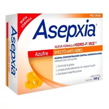 Asepxia Jabón En Barra Azufre Piel Grasa 100grs