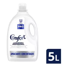 Amaciante Concentrado Comfort Perfect White 5l