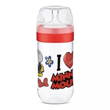 Mamadeira Lillo 300 Ml Disney Super Bico Silicone Macio 