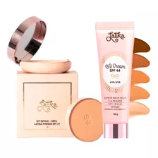 Bb Cream Spf 44 + Pó Facial Latika - Kit Latika Skincare 