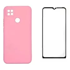 Capa Capinha + Película 3d Compatível Xiaomi Redmi 9c 6.53