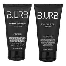 Kit Barba Shampoo E Balm Black Barba Urbana - B.urb