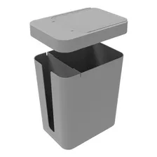 Lixeira Com Porta Saco 5l Cozinha Banheiro Cesto De Lixo Pia