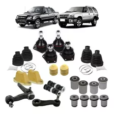 Kit Pivô S10 Blazer 97 98 Bieleta Bucha Coifa Batente Pitman