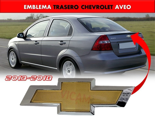 Emblema Para Cajuela Compatible Con Chevrolet Aveo 2013-2018 Foto 3