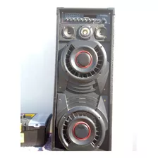  Parlante De Doble Subwoofer Y 3 Tweeters