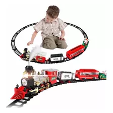 Tren De Navidad Adorno Juguete Árbol Navideño Decoración