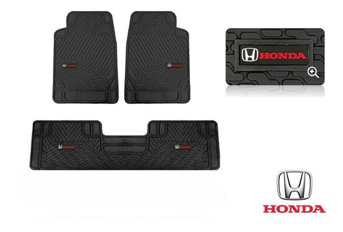 Kit Tapetes Logo Honda + Cajuela Cr-v 2023 2024 2025 2026 Foto 2