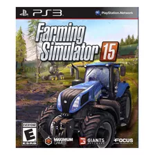 Farming Simulator 15 Jogos Ps3 Envio Rápido