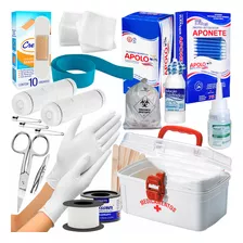 Super Kit De Primeiros Socorros P/ Emergência Sobrevivência