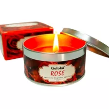 Vela Perfumada Rosas, Amor E Paixão, Indiana - 70g Goloka 