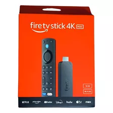 Amazon Fire Tv Stick 4k Max 16gb 2023 Wifi 6e Control Voz 