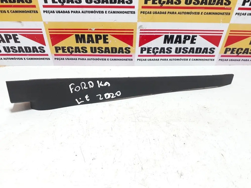 Acabamento Lateral Lado Esquerdo Ford Ka 1.0 2020/21 Flex