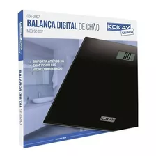 Balança Digital Eletrônica Visor Lcd Suporta 180kg 0560007