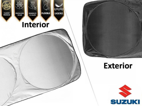 Sunshade Cubresol Con Ventosas Suzuki Swift 1.5l 2016 Foto 5