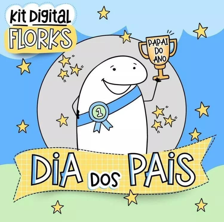 Kit Digital Florks Dia Dos Pais (19b07e9)