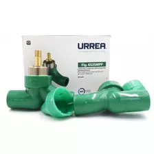 Juego De Llaves De Empotrar Regadera Marca Urrea (tuboplus) Acabado Mate Color Verde