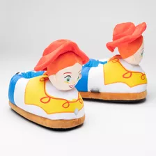 Pantufla 3d Niña Toy Story Vaquera Rojo Disney