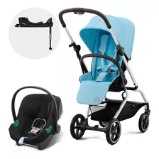 Coche Travel System Eezy S Twist Plus Slv B.blue + Aton B2 +