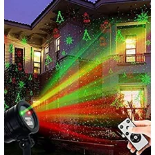 Luces Laser De Navidad Con 5 Patrones