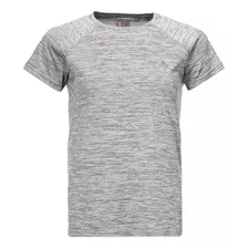 Polera Mujer Geography Fauna Gris Melange