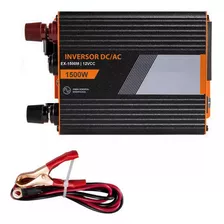 Inversor Corriente Inverter 1500w 12v A 220v Potencia Real