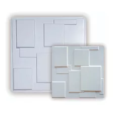 Placa Para Gesso Molde Forma 3d 50x50 Camadas Pronta Entrega