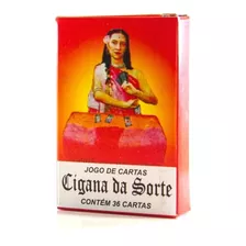 Marselha Baralho Cigano Da Sorte Tarot C/ 36 Cartas + Manual