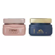 Kit Hobety Máscara Banho De Ouro +máscara Rose Gold