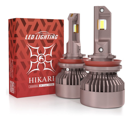 Foto de Hikari Future 2023 Bombillas Led H11/h8/h9 De 3000 Lmenes