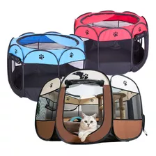 Casinha Cercadinho Portátil Dobravel Pet Cercado Cães Gato G