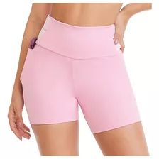 Short Caju Brasil Nz Performance Rosa Feminino