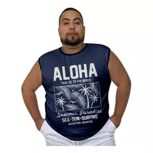 Regata Machão Plus Size Masculina Dryfit Treino Promocional