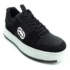 Tênis Masculino Ecko Graffiti Eck01 - Preto