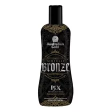 Bronze 15x Australian Gold Sinfully Deep Dark Bronzing 250ml