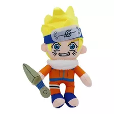 Naruto Uzumaki Animes Boneco De Pelúcia 30cm Garanta Já